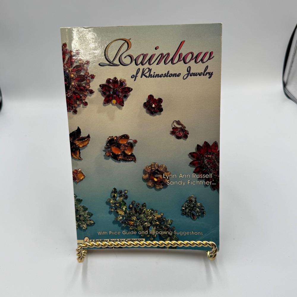 Rainbow of Rhinestone Jewelry Book Price Guide Repairing Suggestions Schiffer